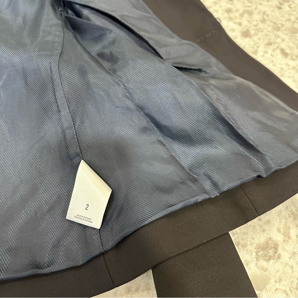 🆕 EXPRESS Black Double Breasted Blazer Size 2 NWT - Picture 11 of 15